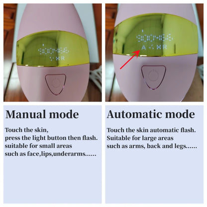 GlowFreezePro™ Flashes Laser Epilator