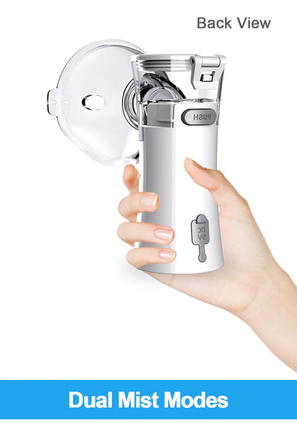 Medical Equipment Inhale Nebulizer Steam Inhaler Vaporiser Machine for Children Baby Ultrasonic Humidifier Inalador Nebulizador