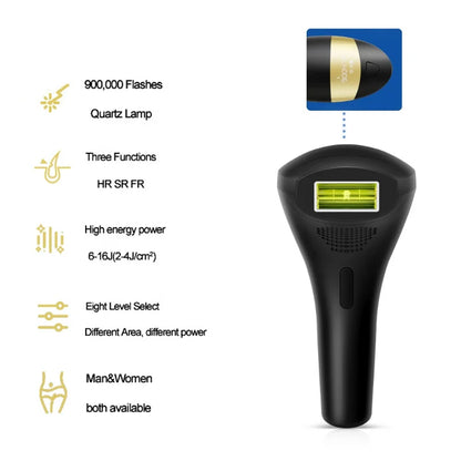 GlowFreezePro™ Flashes Laser Epilator