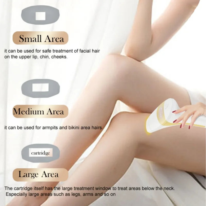 GlowFreezePro™ Flashes Laser Epilator