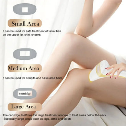 GlowFreezePro™ Flashes Laser Epilator