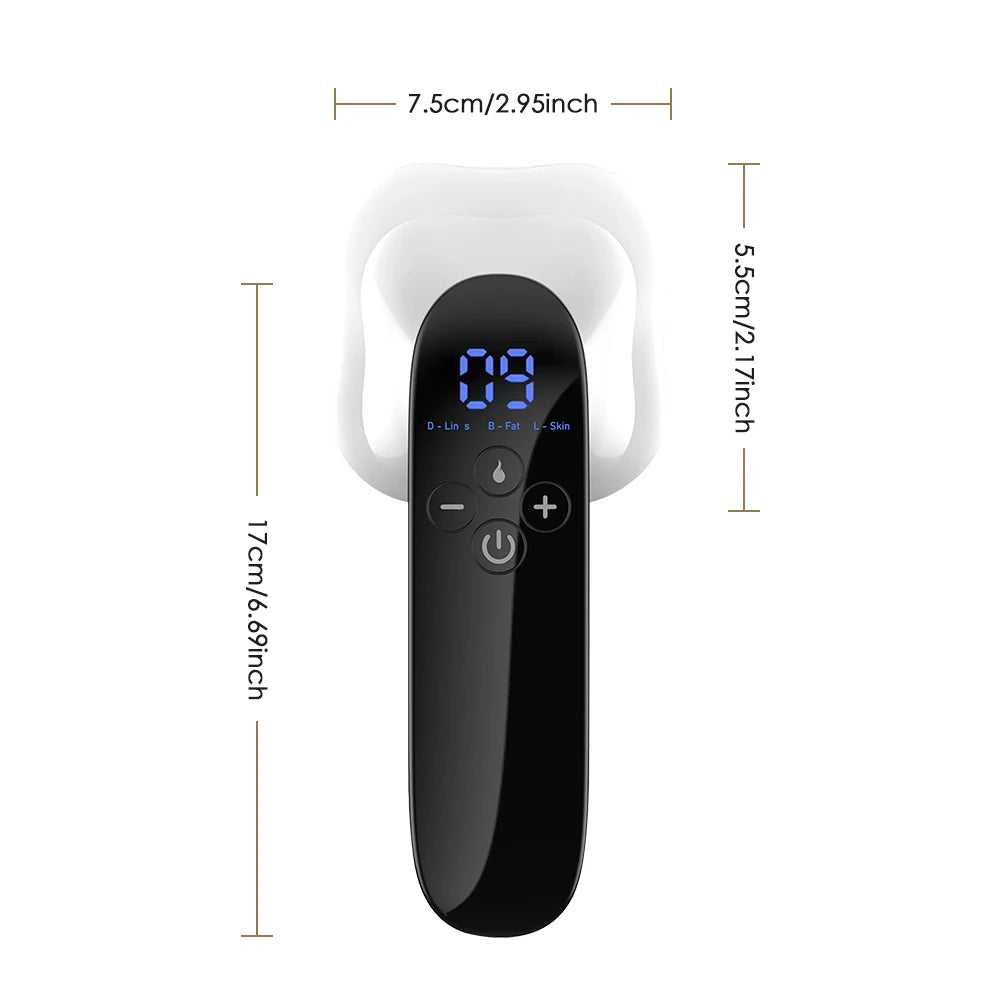 Electric Fat Remover Body Massager for Belly Waist Arm Leg Butt Cordless Body Sculpting Machine