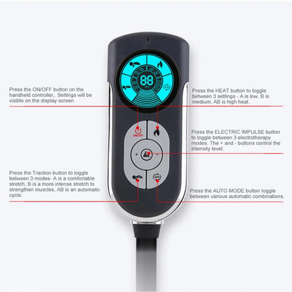 Multi Functional Cervical Traction Device Neck Massage Pillow Shiatsu Massager Electric Cervical Pillow Massager Pain Relief