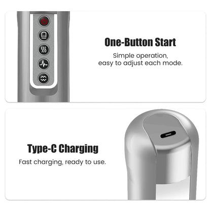 Electric Vacuum Suction Cup Cupping Massager GuaSha Anti Cellulite Beauty Health Scraping Infrared Heat Slimming Massage Machine