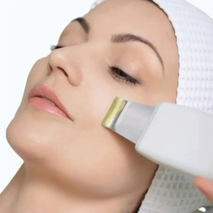 Skin Scrubber Deep Vibrate Facial Cleaner Shovel Spatula Not Ultrasonic Face Scrubber Peeling Blackhead Remover Facial Massager