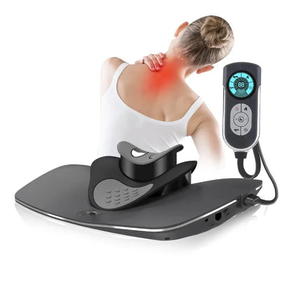 Multi Functional Cervical Traction Device Neck Massage Pillow Shiatsu Massager Electric Cervical Pillow Massager Pain Relief
