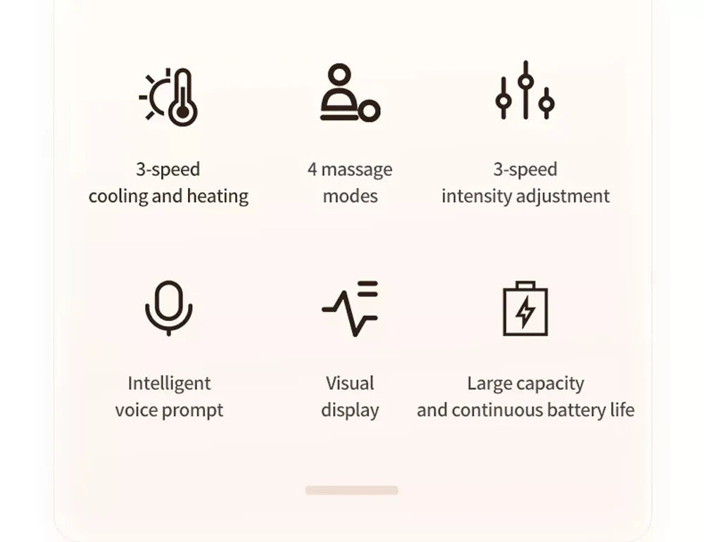 Smart Shoulder And Neck Massager Cervical Spine Physical Kneading Physiotherapy Massage Hot Compress Cooling Voice Neck Massager